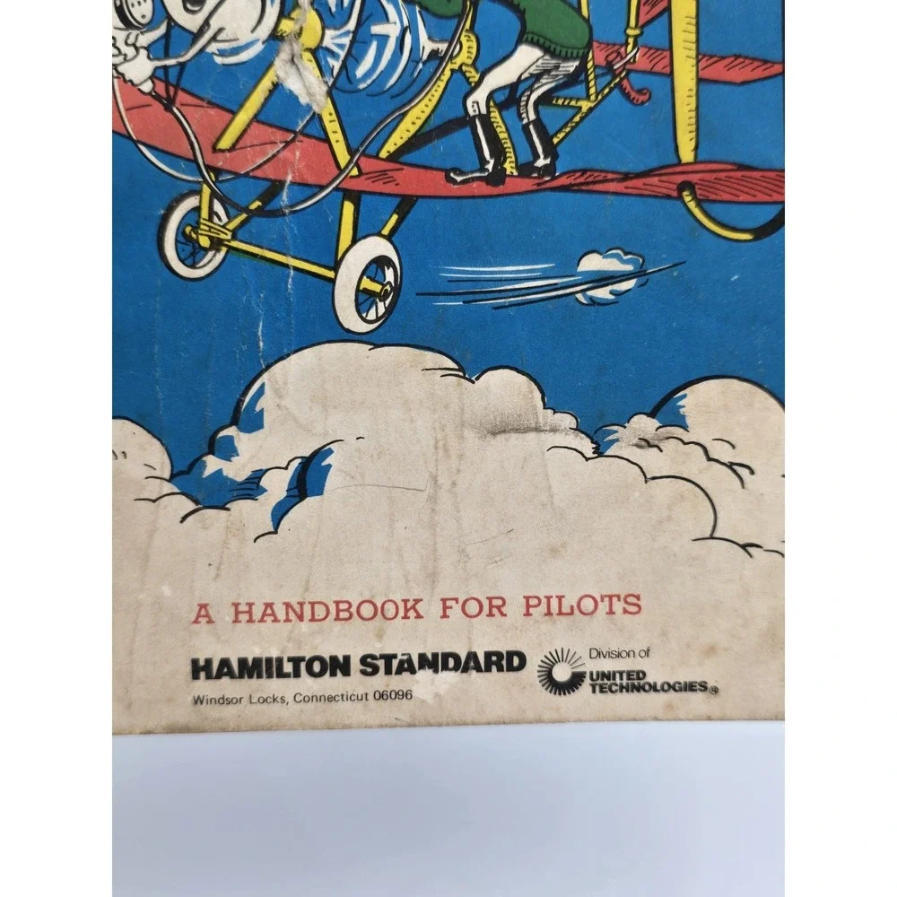 Hamilton Standard Prop to Pilot A Handbook for Pilots 1958 Original, Some Damage